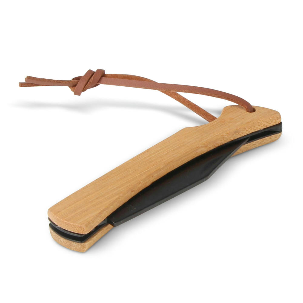 Product image Taschenmesser aus Bambus Werbeartikel