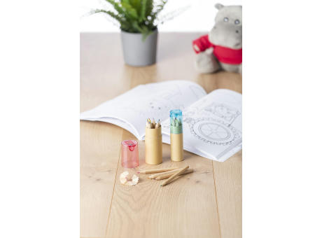 Buntstifte-Set , 6-tlg. Libbie bedrucken