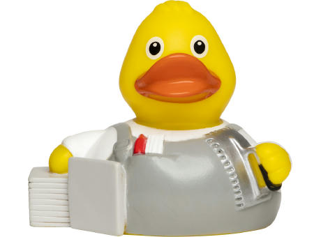 Quietsche-Ente Fliesenleger Werbeartikel