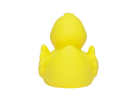 Renn-Ente, mit Metallplatte Werbeartikel