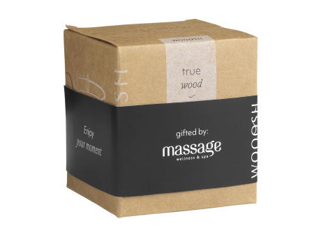 Wooosh Scented Candle True Wood Duftkerze Werbeartikel