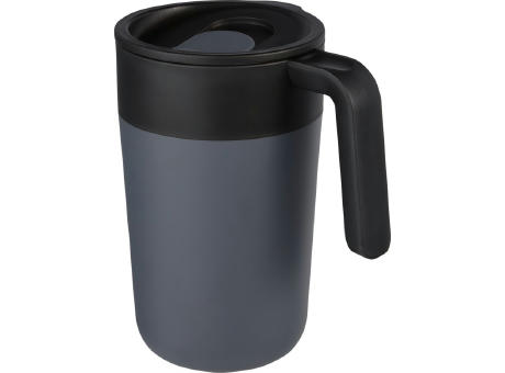 Product image Nordia 400 ml doppelwandiger Becher aus Recyclingmaterial bedrucken