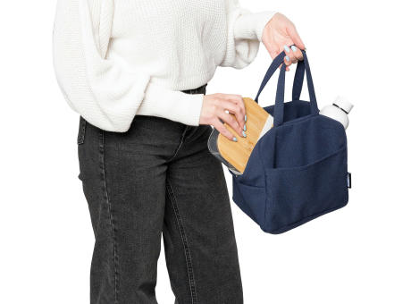 Product image Kühltasche aus recyceltem Poly-Baumwollgewebe (330 g/m2) Elowen bedrucken