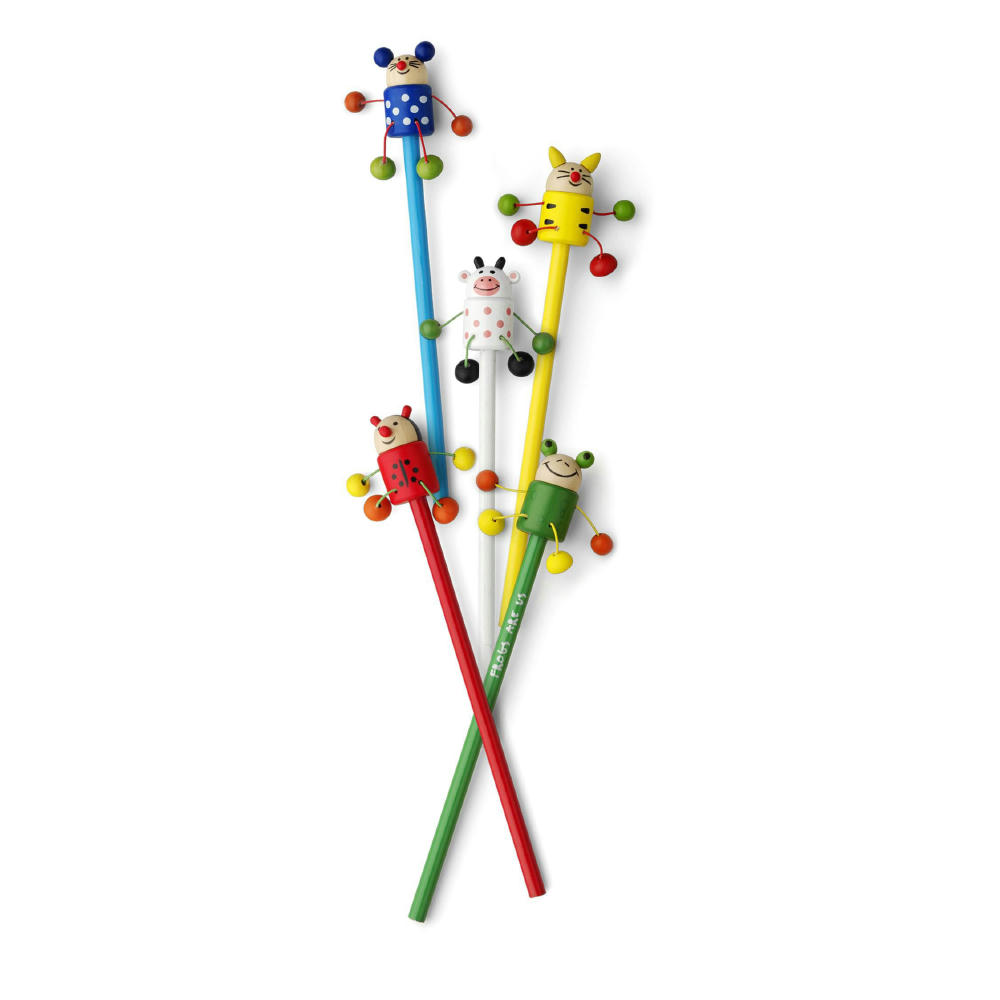 Product image Bleistift mit Tierfiguren George Werbeartikel