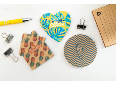 Individuelle Haftnotizen CreaStick House Eco Werbeartikel