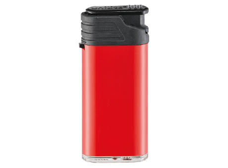 Breites elektronisches Jetflame-Feuerzeug mit schwarzer Kappe nachfüllbar bedrucken