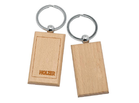 Schlüsselanhänger Holz bedrucken