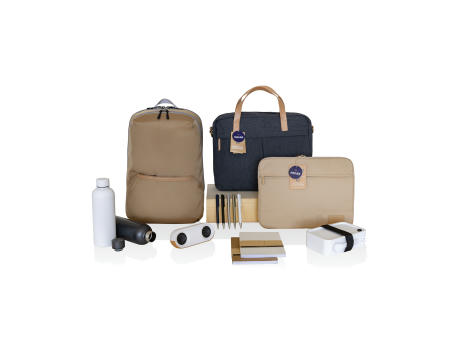 Oregon 10W Lautsprecher aus RCS recyc. Kunststoff und Kork Werbeartikel