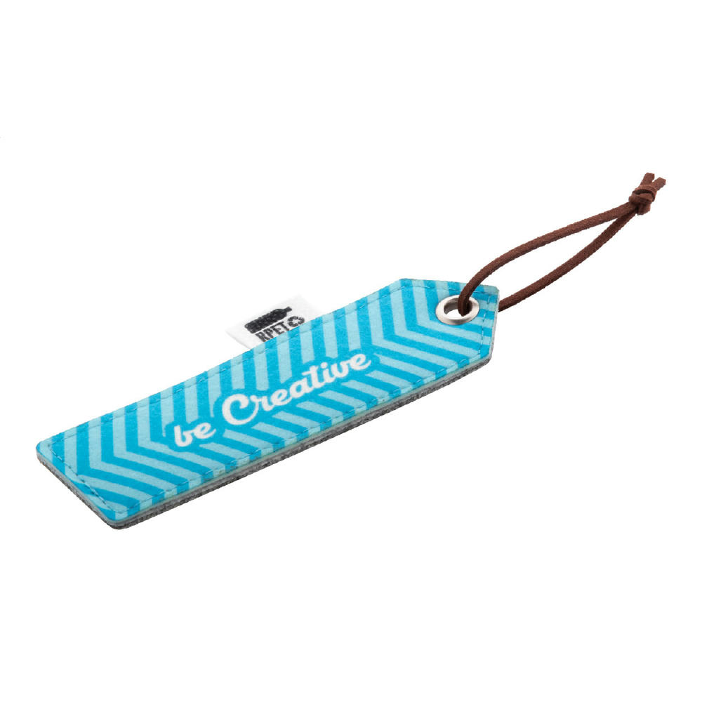 Product image individuelles RPET Lesezeichen CreaFelt Mark Werbeartikel