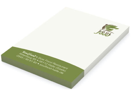 Haftnotiz Basic Recycling, 50 Blatt Werbeartikel