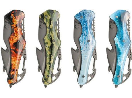 Rettungsmesser 'Emergency', clear Werbeartikel