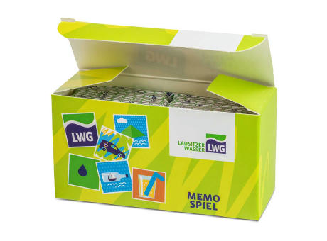 Memo-Spiel - Digitaldruck 4/4-c Werbeartikel