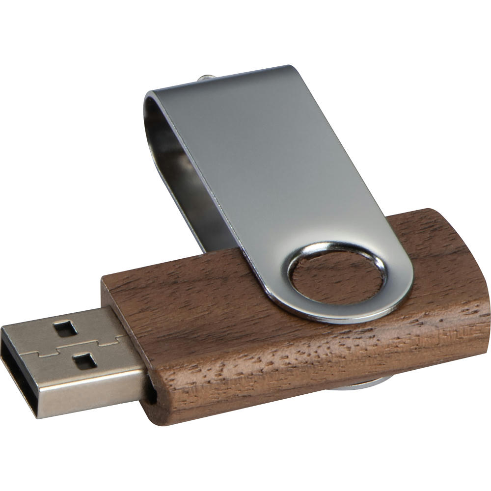 Product image USB Stick aus dunklem Holz 8GB Werbeartikel