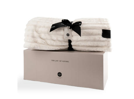 Sagaform Esther Fleece Plaid 130x170 cm Werbeartikel