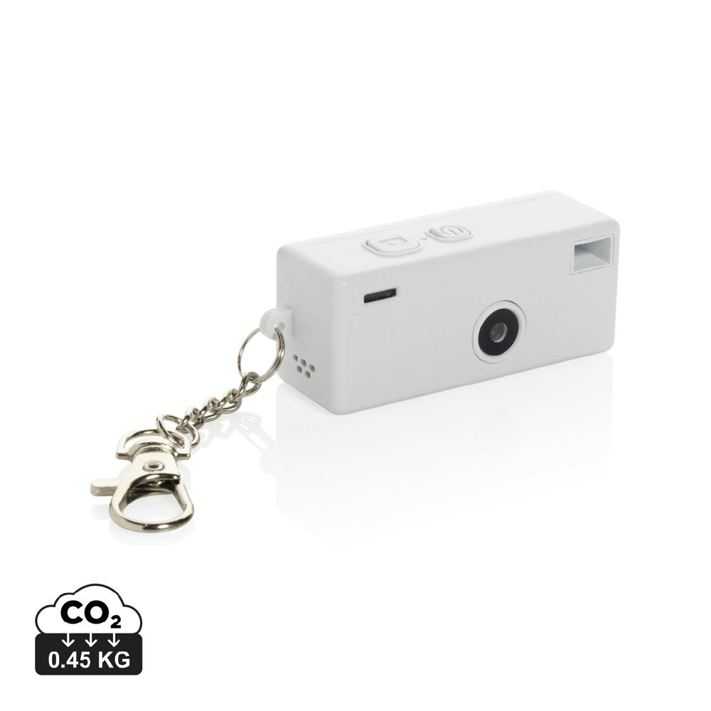 Product image Cliq It Kamera-Schlüsselanhänger aus RCS recyceltem ABS Werbeartikel