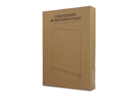 Kreidetafel im Holzständer Werbeartikel