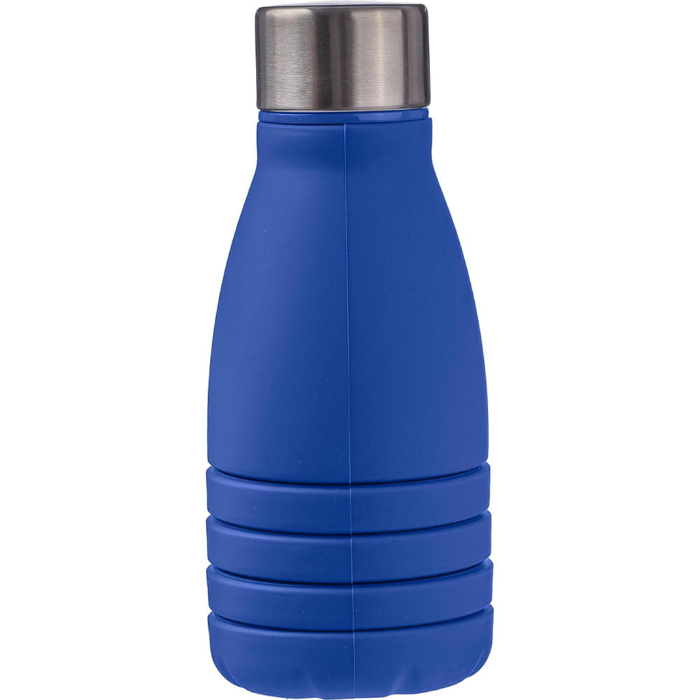 Faltbare Silikon-Trinkflasche Erin 550 ml Werbeartikel
