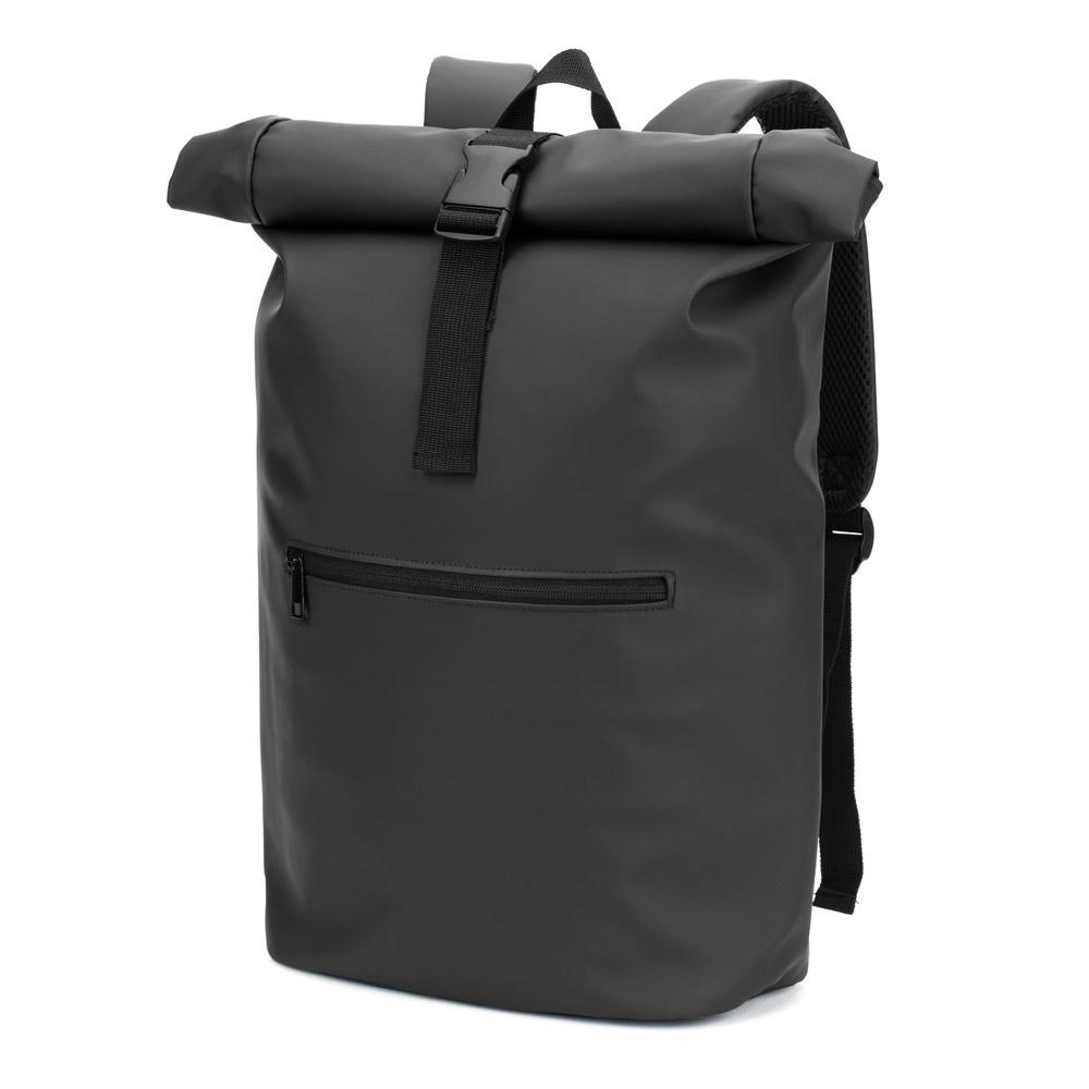 Product image PORTLAND. Roll-Top-Rucksack aus PU mit Laptopfach, 16“ Werbeartikel