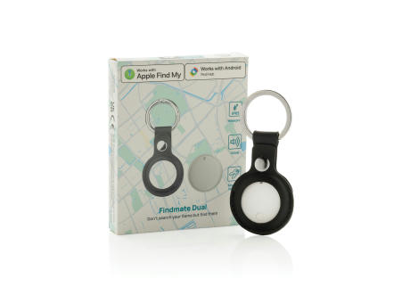 Findmate Dual IPX5 Artikel-Finder aus RCS recyceltem ABS Werbeartikel