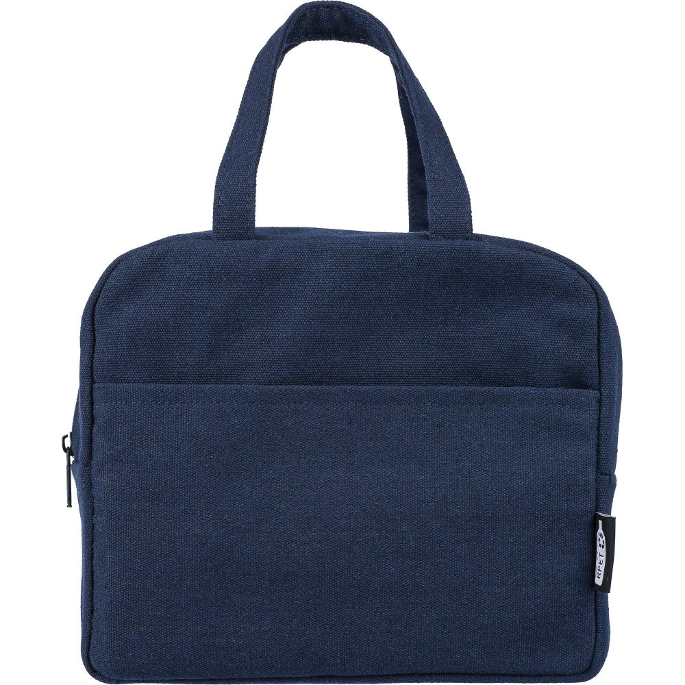 Product image Kühltasche aus recyceltem Poly-Baumwollgewebe (330 g/m2) Elowen Werbeartikel