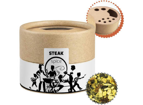 Product image Gewürzmischung Steakgewürz, ca. 40g, Kraftpapierstreuer Mini Werbeartikel