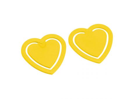 Zettelklammer "Herz", mini bedrucken