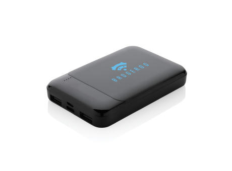 5.000mAh Powerbank aus RCS recyceltem Kunststoff bedrucken