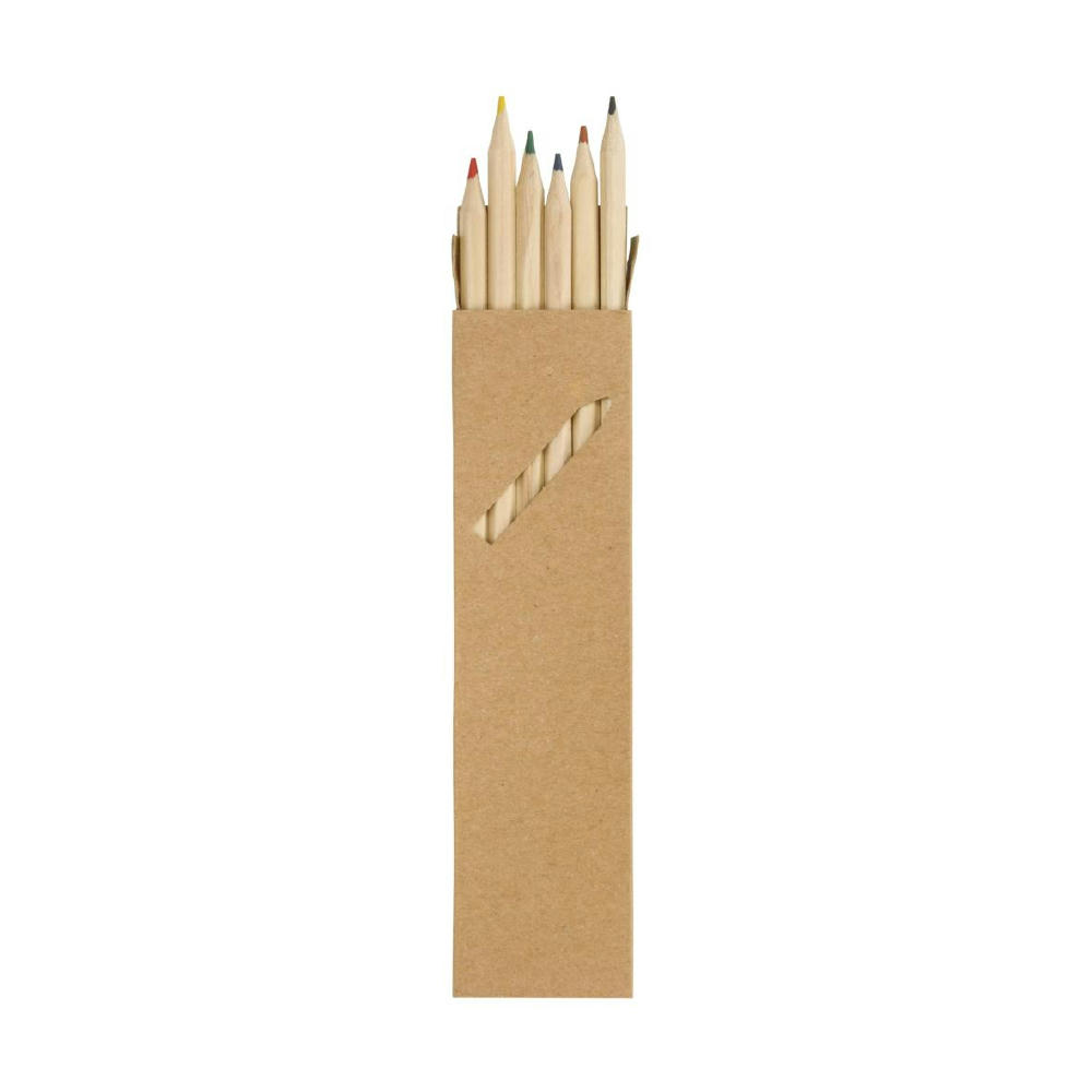 Product image Malstifte-Set "Nature 6" lang Werbeartikel