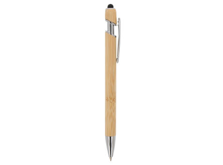 Kugelschreiber Paris Bamboo Stylus bedrucken