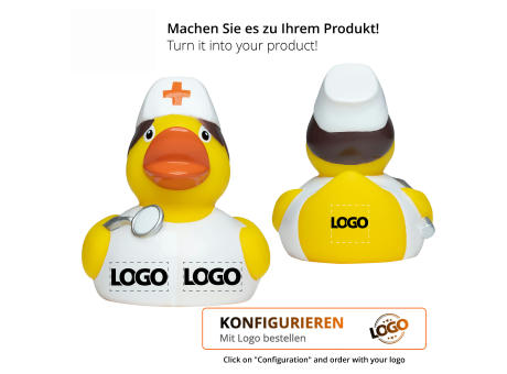 Quietsche-Ente Krankenschwester Werbeartikel