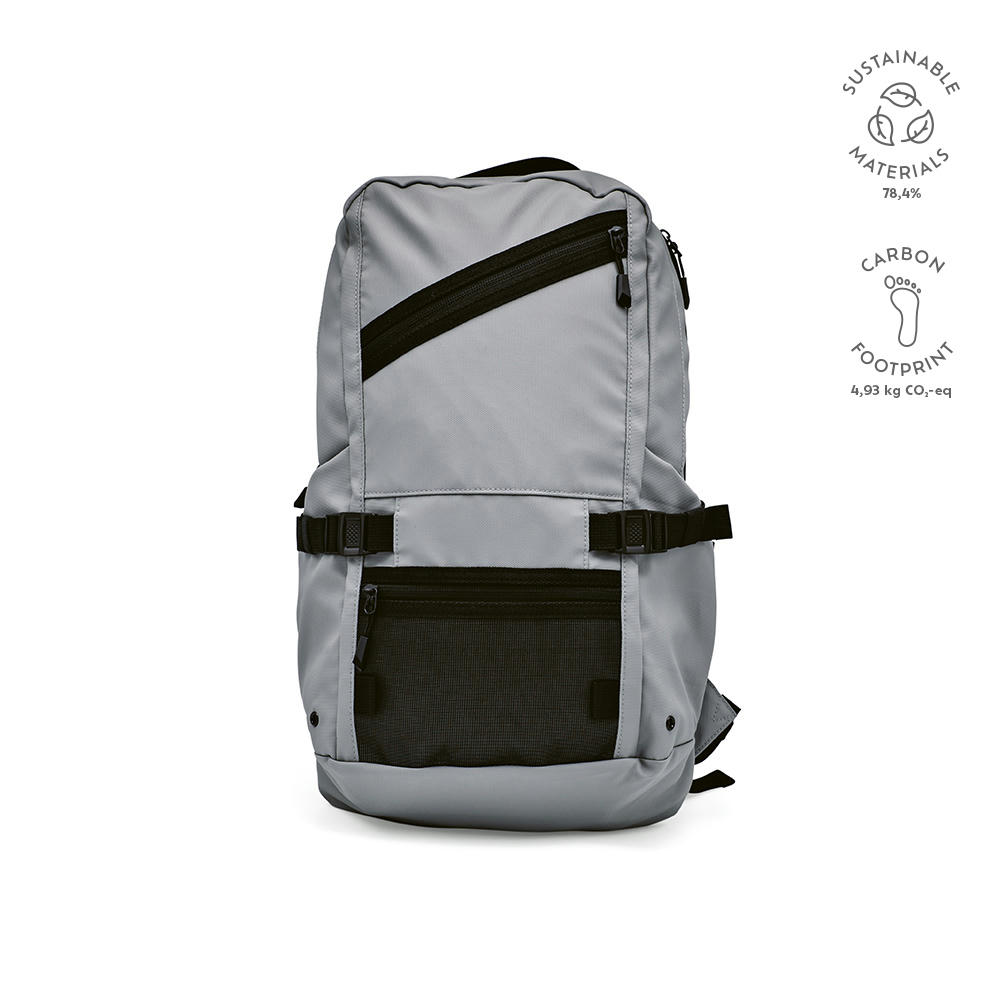 Product image Rivin 18L Rucksack aus rPET. Reflektive Tasche. Laptops bis 17" Werbeartikel