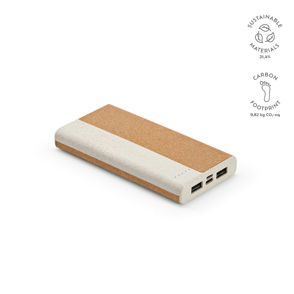 Product image Archimedes Powerbank Batterie 10.000 mAh Werbeartikel