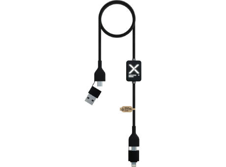 Product image SCX.design C32 60W Ladekabel mit Schalter und Leuchtlogo Werbeartikel