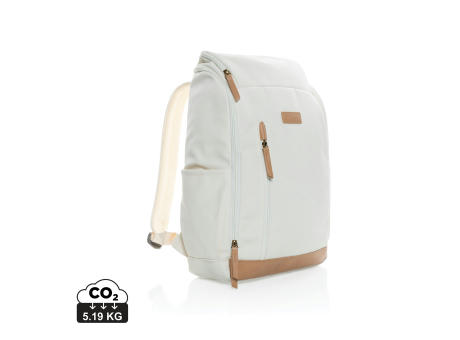 Impact AWARE™ 16 oz. r recyceltem canvas 15" Laptop-Rucksack bedrucken