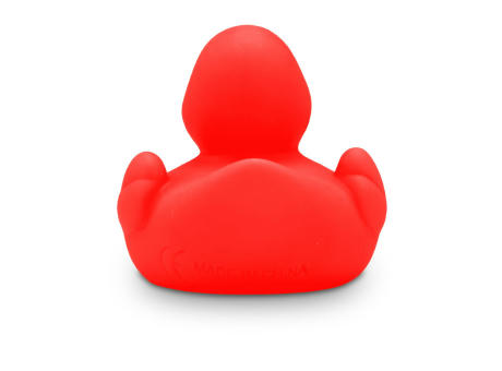 Werbeente Tilda XS Rot, ca. 4 cm Werbeartikel