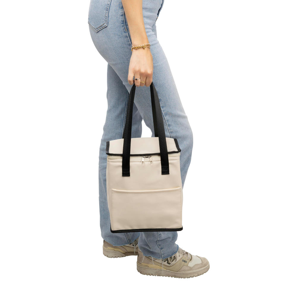 Recycelte PU-Kühltasche Adira Werbeartikel