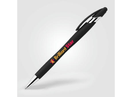 La Jolla Softy Brights Kugelschreiber - m/Stylus bedrucken