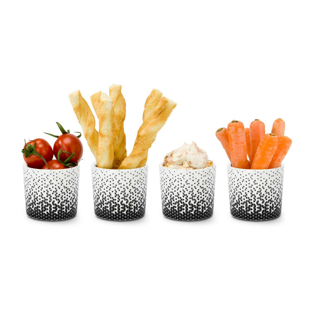 Product image ROMINOX® 4er Set Mini Snackbecher // Aperitivo Werbeartikel