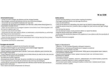 TIMELESS Endlich wieder ein schöner Tischrechner! Werbeartikel