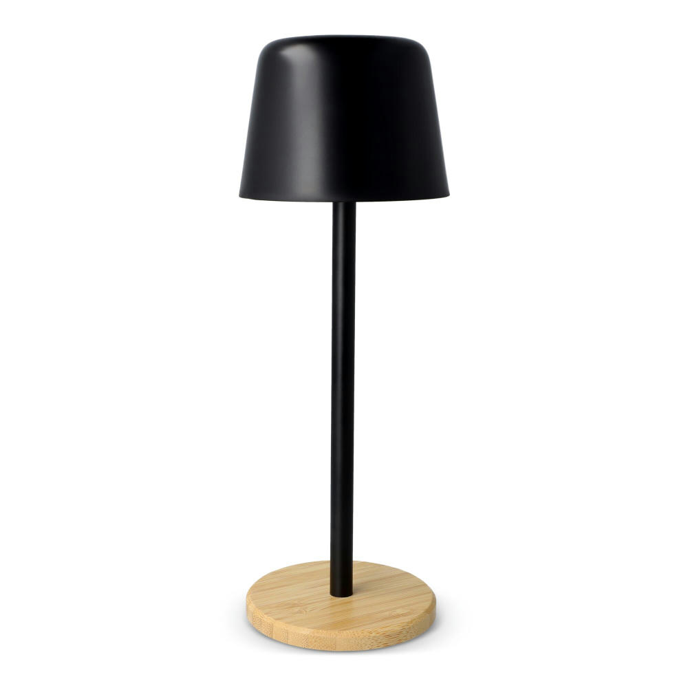Product image Solis Dimmbare Tischlampe mit Bambusfuß Werbeartikel