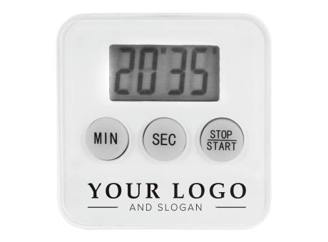 Küchenuhr aus Kunststoff Nalani Werbeartikel