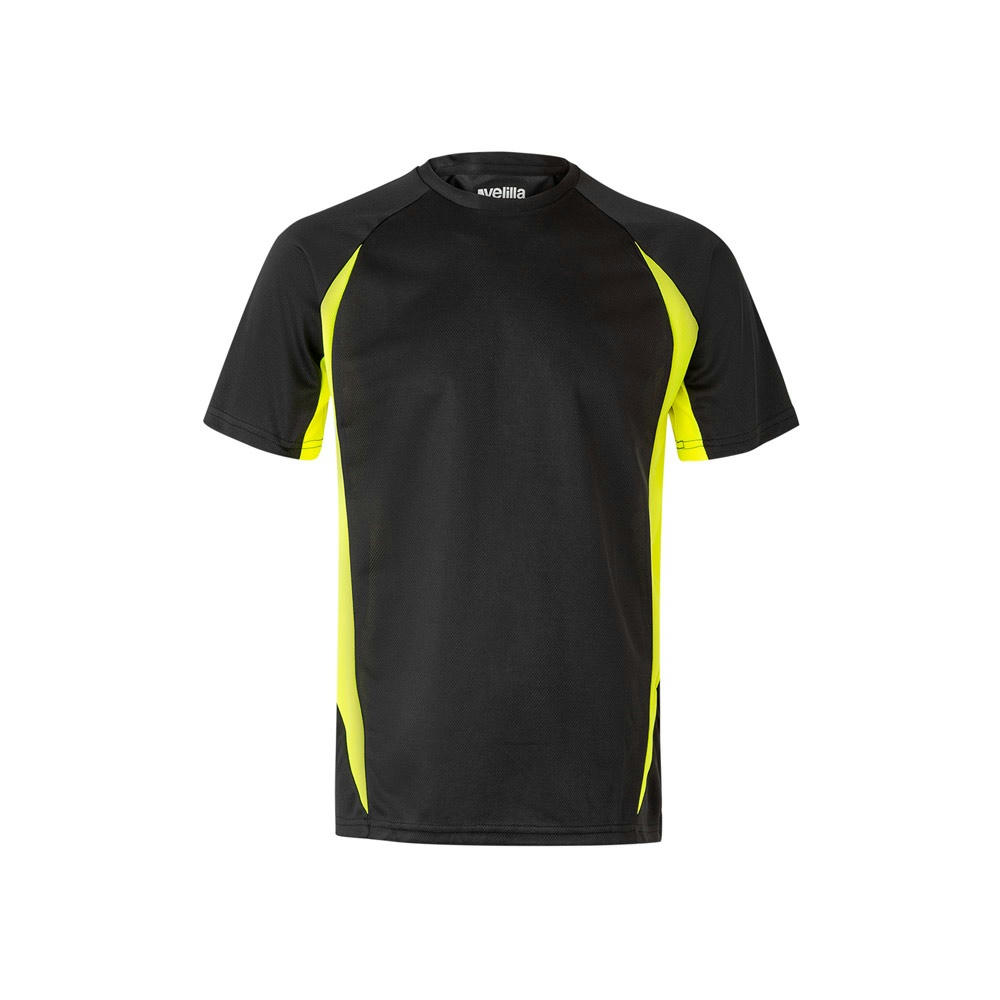 VL SLAYER. Zweifarbiges technisches T-Shirt mit Bird-Eye-Design (160 g/m²), aus Polyester (100%) Werbeartikel