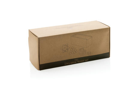 3-tlg. Denkspiel Set Werbeartikel