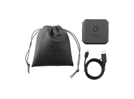 TriCharge Recycled PU Wireless Charger Ladegerät bedrucken