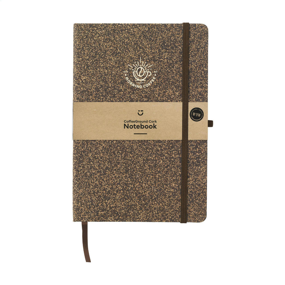 Product image CoffeeGround Cork Notebook A5 Werbeartikel