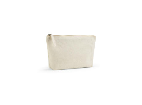 Cairo M 2,1L Kulturtasche, 320gsm recy.Baumwolle mit Reißverschluss bedrucken