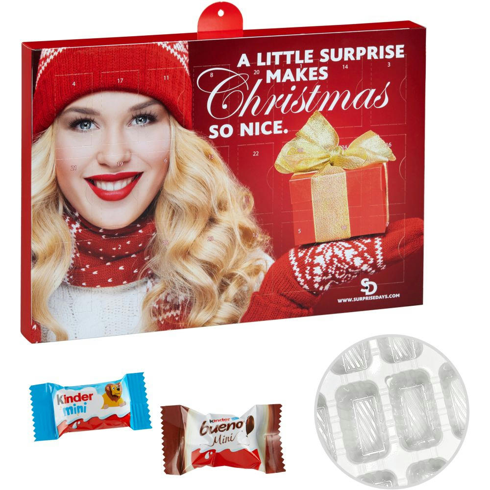Product image Premium Präsent-Adventskalender mit kinder Minis Mix Werbeartikel