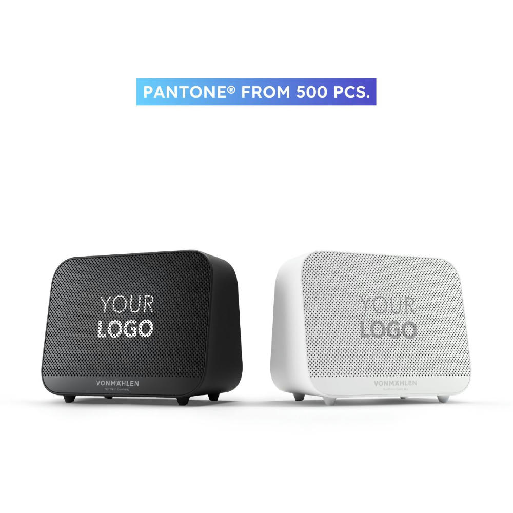 Air Beats Go - Individuelle Pantone - Inklusive FSC-zertifizierter Premiumpappverpackung + individuelle Papier Banderole Werbeartikel