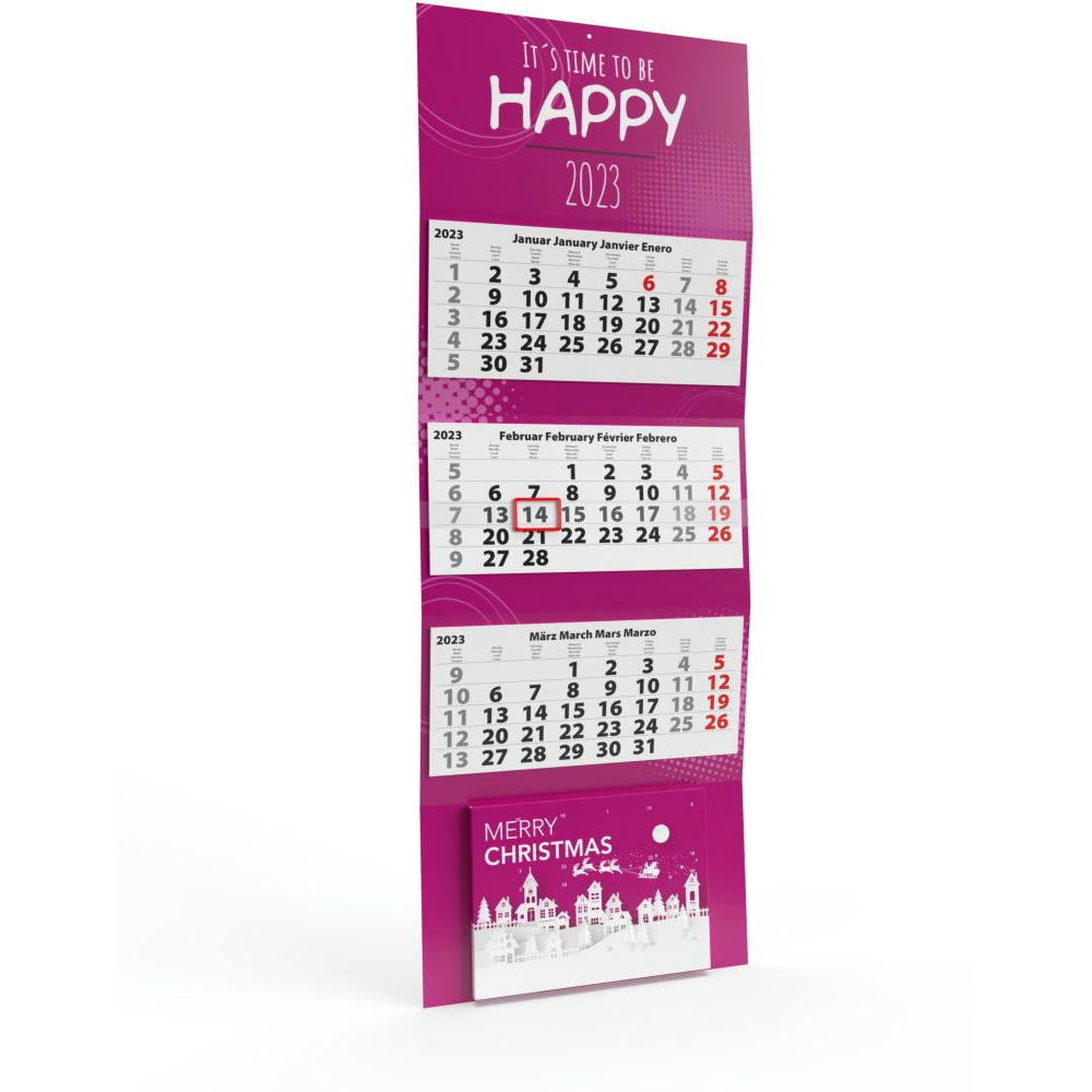 Product image Jahreskalender mit Adventskalender Werbeartikel