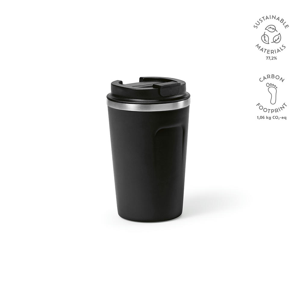 Product image Limpopo Reisebecher recy. Edelstahl 490 ml Werbeartikel